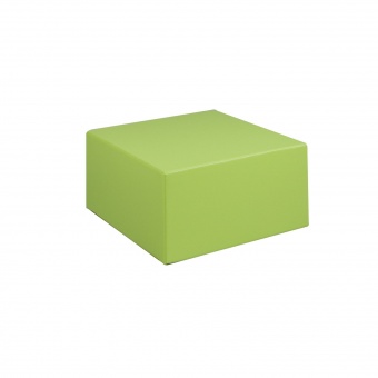Sitzelement, Hocker quadratisch XXL, Sitzfläche 75x75 cm, Höhe 40 cm 